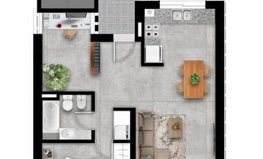 Departamento en venta 1 dormitorio a estrenar Centro Rosario