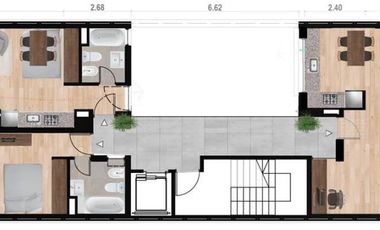 Departamento en venta 1 dormitorio a estrenar Centro Rosario