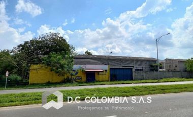 LOTE CON 2 BODEGAS EN VENTA EN LA CANDELARIA - GALAPA - ATLNTICO