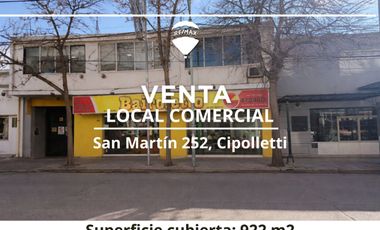 VENTA LOCAL, OFICINAS Y GALPÓN CENTRO CIPOLLETTI