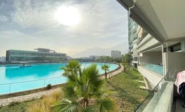 Venta Depto. con Laguna 3D/2B + Est y Bod - Huechuraba
