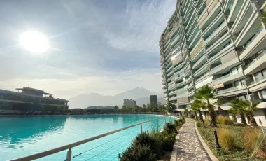 Venta Depto. con Laguna 3D/2B + Est y Bod - Huechuraba