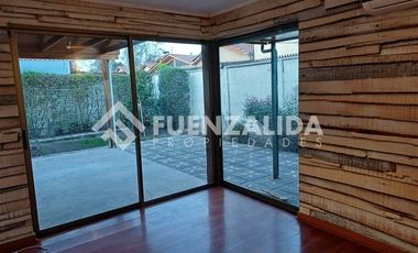 Casa en Arriendo en Camino Las Palmeras,, cercano a Cruce Malloco