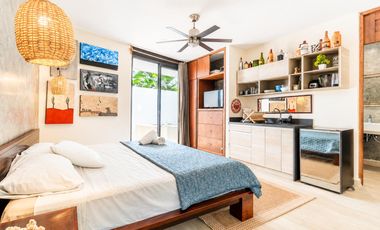 Oportunidad de Inversion en Tulum Estudio en Venta con Jacuzzi Privado en Holistika Cerca de La Veleta y Calle 7