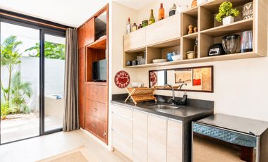 Oportunidad de Inversion en Tulum Estudio en Venta con Jacuzzi Privado en Holistika Cerca de La Veleta y Calle 7