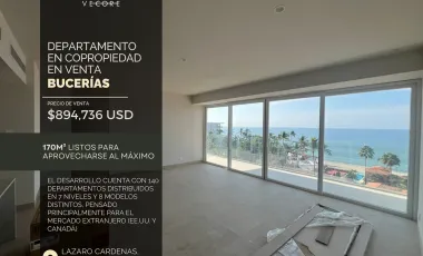 Departamento en venta en Bucerías, Bahía de Banderas, Nayarit