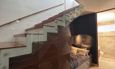 Renta casa amuebla, Privada El Origen, paneles solares. Carr Merida Progreso