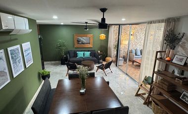 Renta casa amuebla, Privada El Origen, paneles solares. Carr Merida Progreso