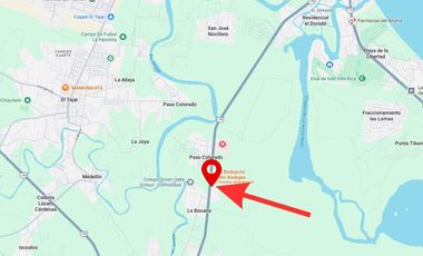 Terreno en renta sobre la Carretera Paso del Toro - Boca del Río