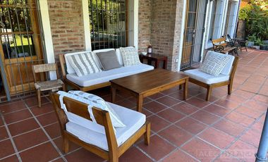 Casa en alquiler temporario en el bajo de San Isidro