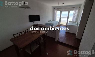 Dos ambientes con increíble vista al mar y amenities exclusivas