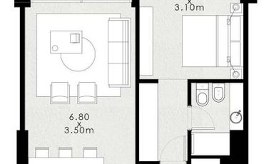 FINANCIADO - Departamento 2amb en VENTA en torre Belvédère Smart Residences - ENTREGA 6/2026