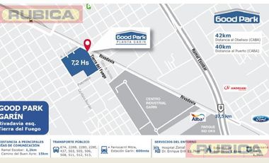 Depósito 3.160 m2 triple A, Centro Logistico en Garin. Panamericana km.37