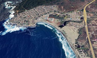Departamento en Venta en Se Vende Amoblado Departamento con Vista al Mar en Los Molles – Condominio Costanera del Mar