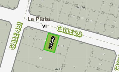 LOTE EN VENTA GONNET