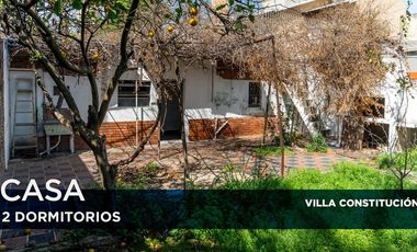 CASA DE DOS DORM EN VENTA EN VILLA CONSTITUCION