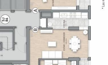Departamento en venta en Paseo del Molino. Entrega 2028