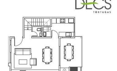 Casa  en Venta 4 ambientes con Jardín en Decs Tortugas