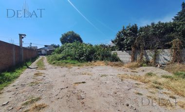Terreno en Venta a 1 cuadra del Zócalo de San Andrés Cholula – Uso Mixto