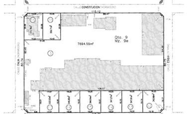 Venta de Galpón LOTE Manzana en Belen de Escobar