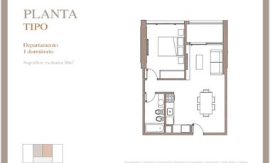 SE VENDE DPTO 1 DOR/COCHERA  BV. CENTER  TORRE I