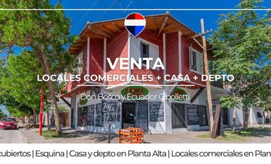 EN VENTA CIPOLLETTI LOCALES + CASA + DEPTO +TALLER