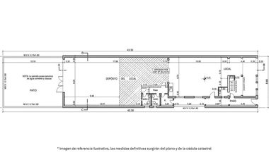 VENTA DEPOSITO 314 M2 CUBIERTOS EN SAN MIGUEL