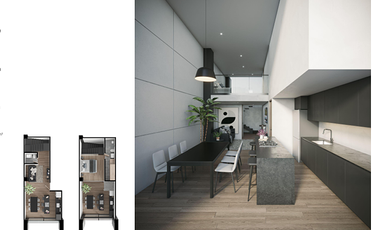 Departamento en venta LOFT TORRE XII  en Colonia Americana, Guadalajara, Jalisco