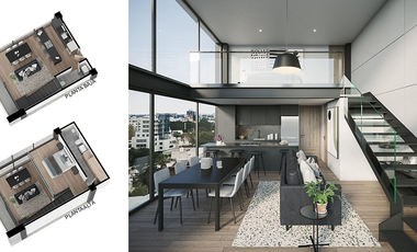Departamento en venta LOFT TORRE XII  en Colonia Americana, Guadalajara, Jalisco