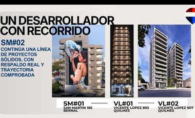 VENTA DEPARTAMENTO 2 AMBIENTES. 48 CUOTAS. BERNAL
