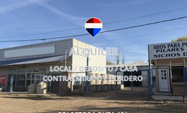 ALQUILER LOCAL DEPOSITO GALPON C/VIVIENDA CORDERO