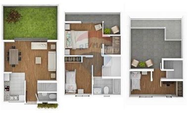 Casa tipo Town House 3D,2B,2Estc en Macúl