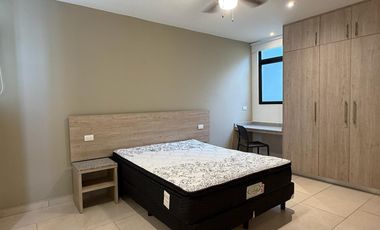 Departamento amueblado 2 recámaras en renta en Mérida