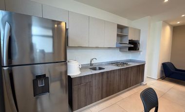 Departamento amueblado de 1 recámara en renta en Mérida