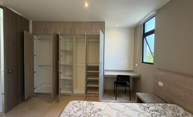Departamento amueblado de 1 recámara en renta en Mérida