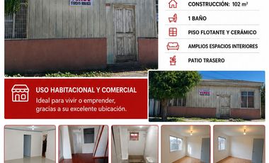 CYF PROPIEDADES VENDE CASA EN UBICACIÓN ESTRATÉGICA