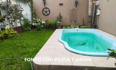 Venta Casa C/Jardín, Pileta, Monoambiente, Cochera
