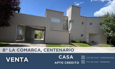 CASA EN VENTA B° LA COMARCA, CENTENARIO.