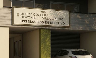 VENTA COCHERA VILLA CRESPO