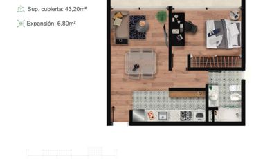 VENTA DEPARTAMENTO UN DORMITORIO