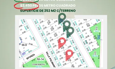 Terreno en venta en Villas del Renacimiento, en Torreón, Coah.