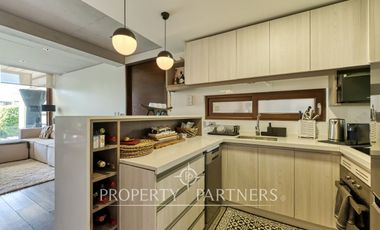 Departamento tipo Townhouse, en primer piso