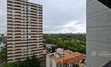 1 Amb. a Estrenar con Balcón en Piso Alto con Cochera, Piscina, SUM y Gym