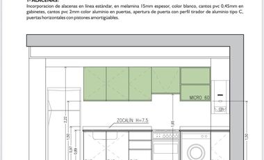 VENT DEPARTAMENTO 2 DORMITORIOS DOM 20 CON COCHERA