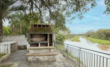 EXCEPCIONAL QUINTA AL RIO EN ALQUILER