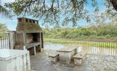 EXCEPCIONAL QUINTA AL RIO EN ALQUILER