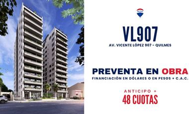 VENTA DEPARTAMENTO FINANCIACION 48 CUOTAS QUILMES