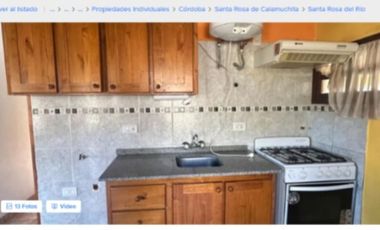 SE VENDE CASA + 3 DTOS  SANTA ROSA DE CALAMUCHITA