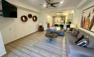 DEPARTAMENTO EN VENTA AMUEBLADO BAY VIEW GRAND MARINA PUERTO VALLARTA 2 NIVELES