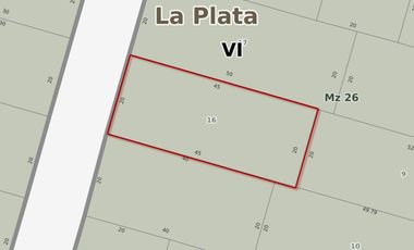 Terreno en Gorina 900 m2